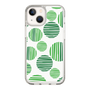 スリムプロテクションケース［ Nordic Dot - Green ］