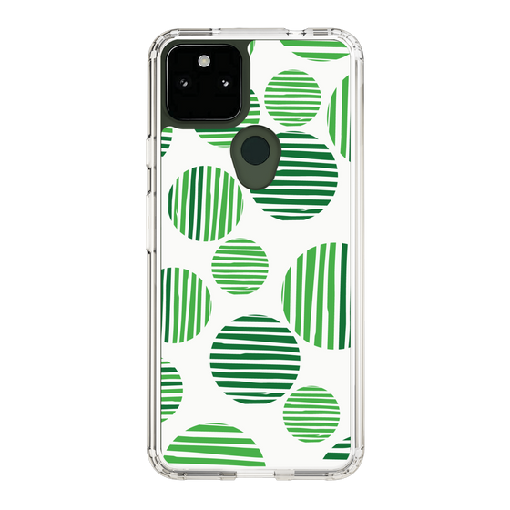 スリムプロテクションケース［ Nordic Dot - Green ］