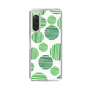 スリムプロテクションケース［ Nordic Dot - Green ］