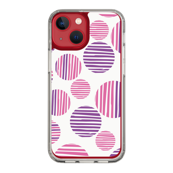 スリムプロテクションケース［ Nordic Dot - Pink ］
