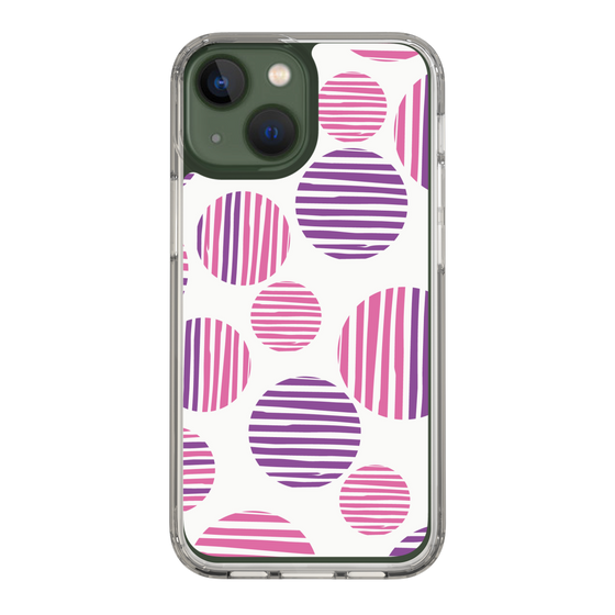 スリムプロテクションケース［ Nordic Dot - Pink ］