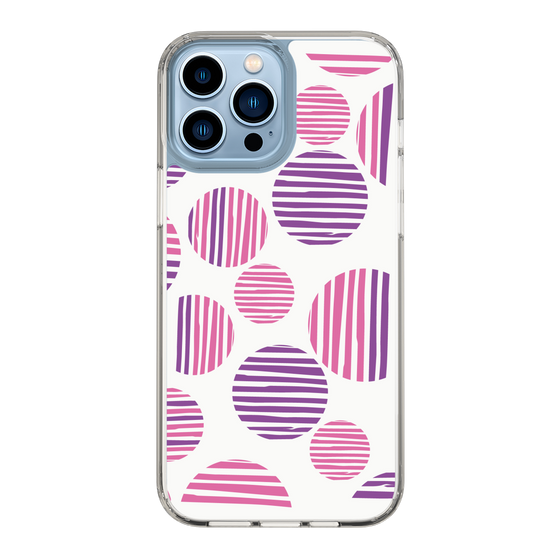 スリムプロテクションケース［ Nordic Dot - Pink ］