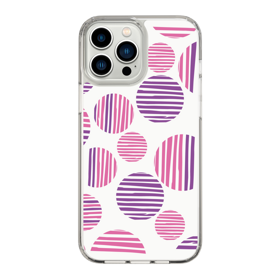 スリムプロテクションケース［ Nordic Dot - Pink ］