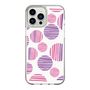 スリムプロテクションケース［ Nordic Dot - Pink ］