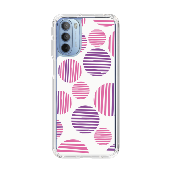 スリムプロテクションケース［ Nordic Dot - Pink ］