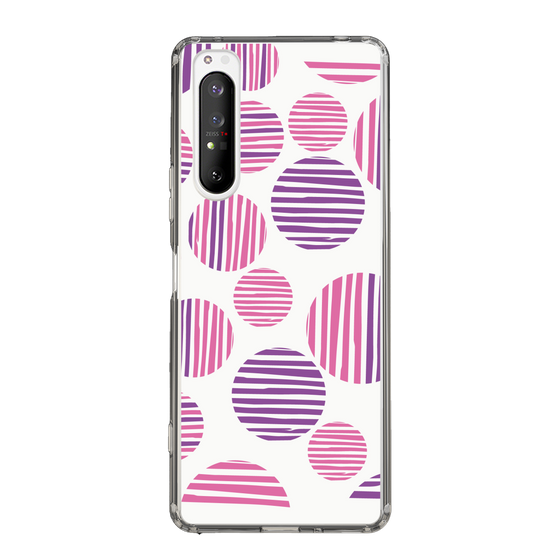 スリムプロテクションケース［ Nordic Dot - Pink ］