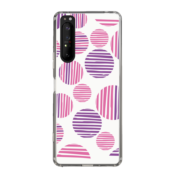 スリムプロテクションケース［ Nordic Dot - Pink ］