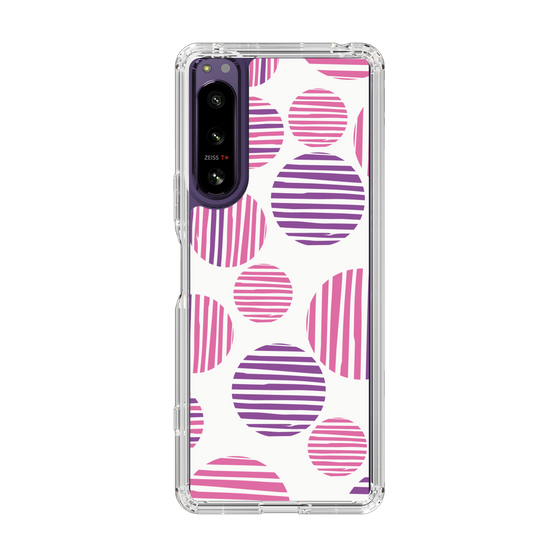 スリムプロテクションケース［ Nordic Dot - Pink ］
