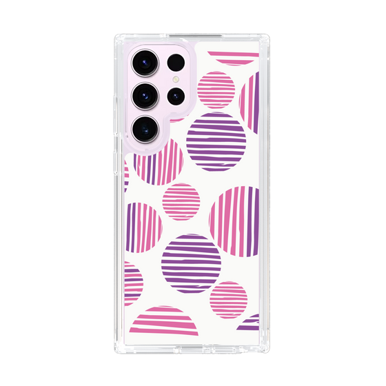 スリムプロテクションケース［ Nordic Dot - Pink ］