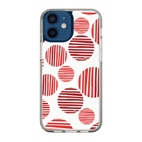 スリムプロテクションケース［ Nordic Dot - Red ］