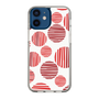 スリムプロテクションケース［ Nordic Dot - Red ］