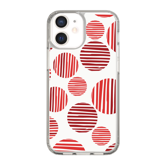 スリムプロテクションケース［ Nordic Dot - Red ］