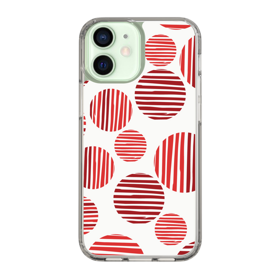 スリムプロテクションケース［ Nordic Dot - Red ］