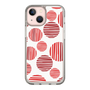 スリムプロテクションケース［ Nordic Dot - Red ］