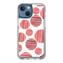 スリムプロテクションケース［ Nordic Dot - Red ］