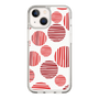 スリムプロテクションケース［ Nordic Dot - Red ］