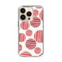 スリムプロテクションケース［ Nordic Dot - Red ］
