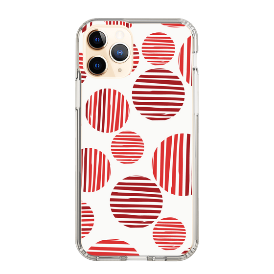 スリムプロテクションケース［ Nordic Dot - Red ］