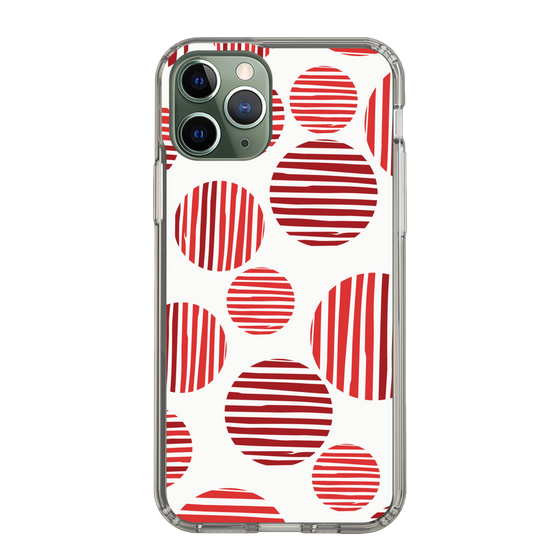 スリムプロテクションケース［ Nordic Dot - Red ］
