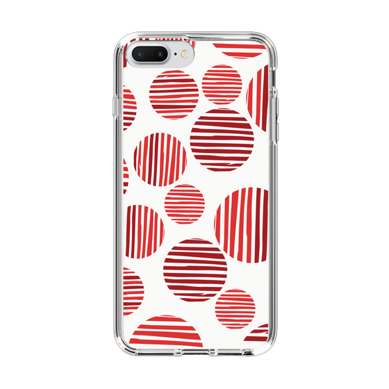 スリムプロテクションケース［ Nordic Dot - Red ］