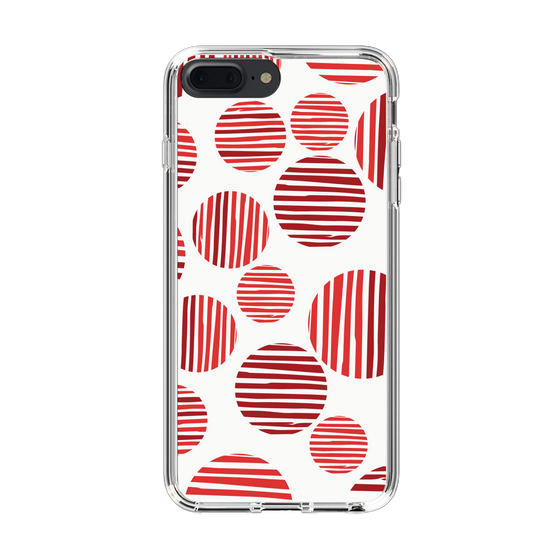 スリムプロテクションケース［ Nordic Dot - Red ］