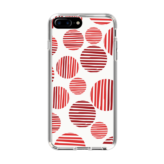 スリムプロテクションケース［ Nordic Dot - Red ］