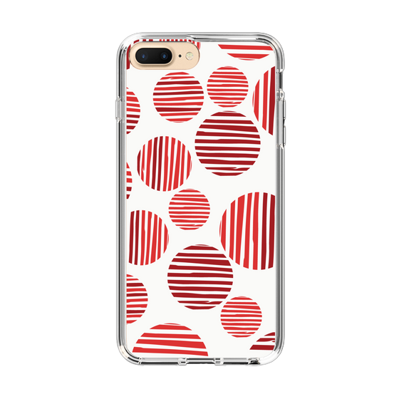 スリムプロテクションケース［ Nordic Dot - Red ］