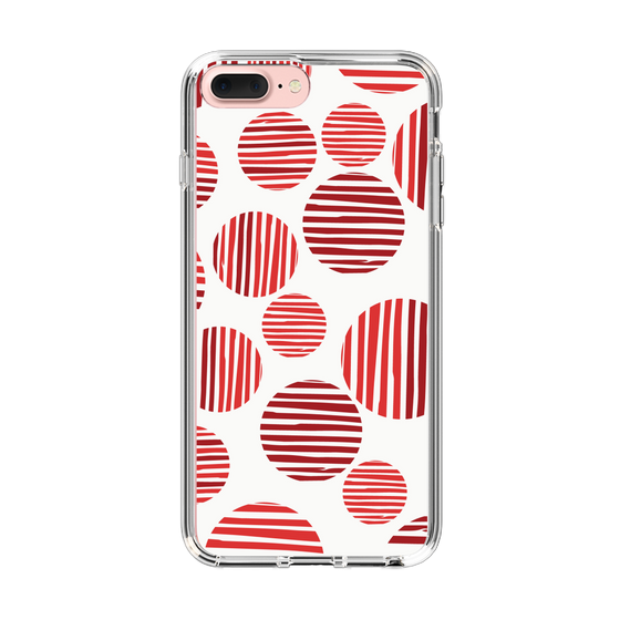 スリムプロテクションケース［ Nordic Dot - Red ］