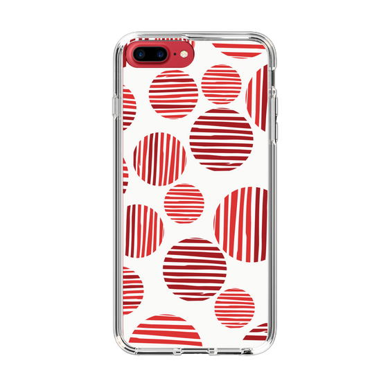 スリムプロテクションケース［ Nordic Dot - Red ］
