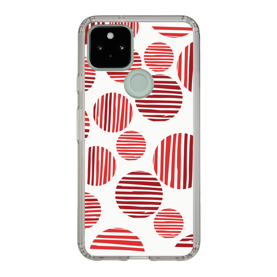スリムプロテクションケース［ Nordic Dot - Red ］