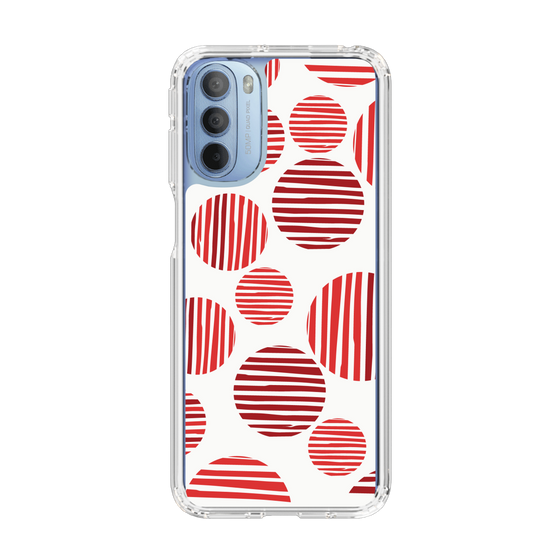 スリムプロテクションケース［ Nordic Dot - Red ］