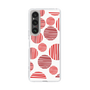 スリムプロテクションケース［ Nordic Dot - Red ］