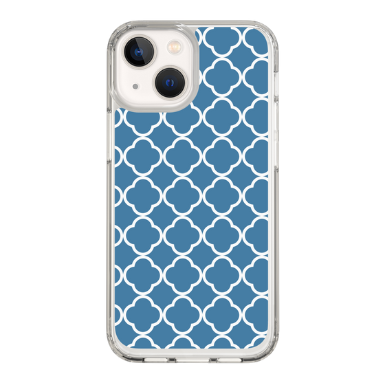 スリムプロテクションケース［ Moroccan2 - Blue ］