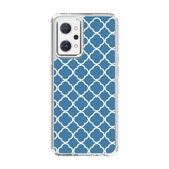 スリムプロテクションケース［ Moroccan2 - Blue ］