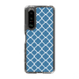 スリムプロテクションケース［ Moroccan2 - Blue ］