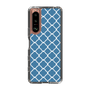 スリムプロテクションケース［ Moroccan2 - Blue ］