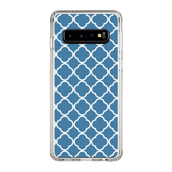 スリムプロテクションケース［ Moroccan2 - Blue ］