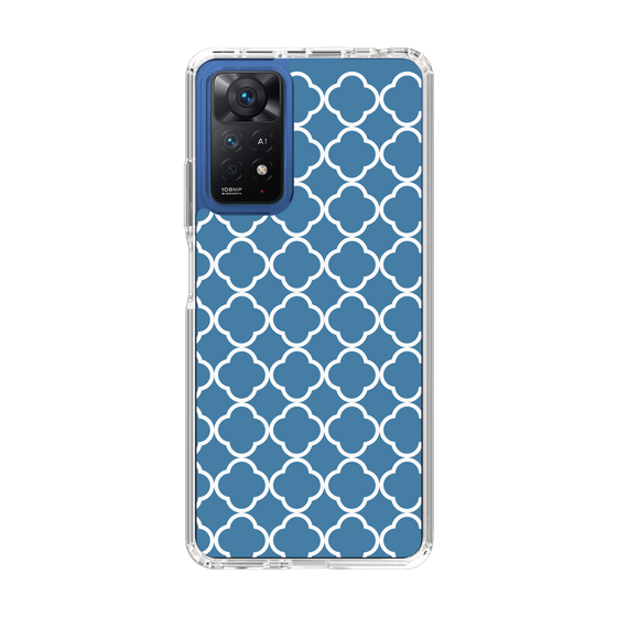 スリムプロテクションケース［ Moroccan2 - Blue ］