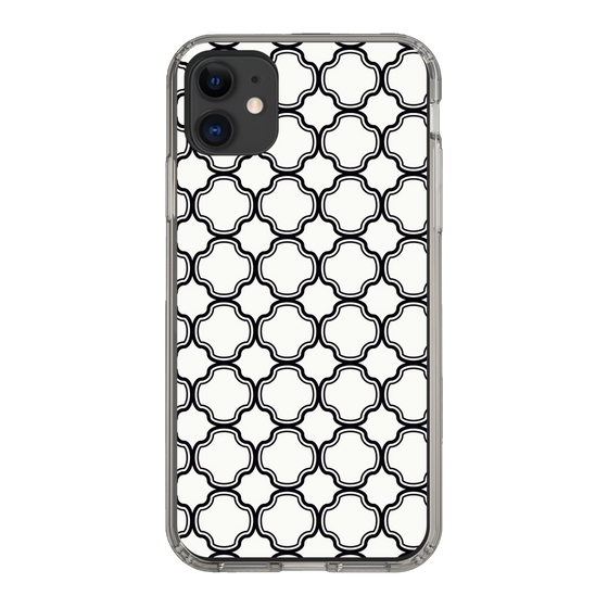 スリムプロテクションケース［ Moroccan3 - Black ］