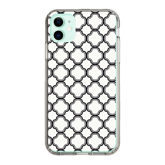 スリムプロテクションケース［ Moroccan3 - Black ］