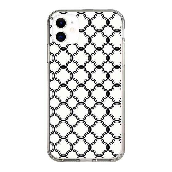 スリムプロテクションケース［ Moroccan3 - Black ］