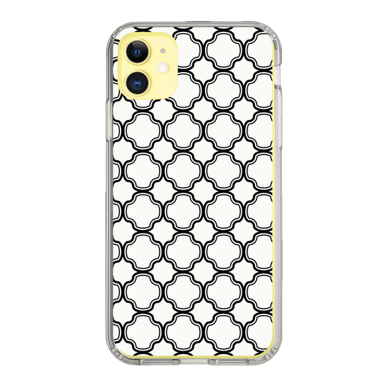 スリムプロテクションケース［ Moroccan3 - Black ］