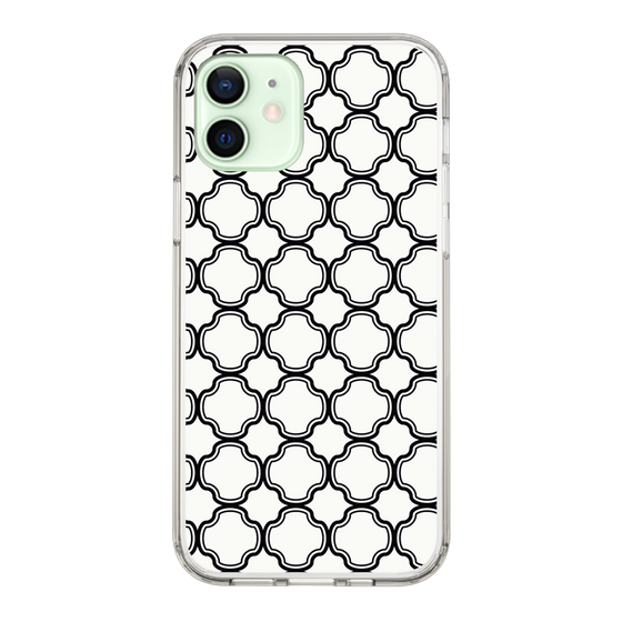 スリムプロテクションケース［ Moroccan3 - Black ］