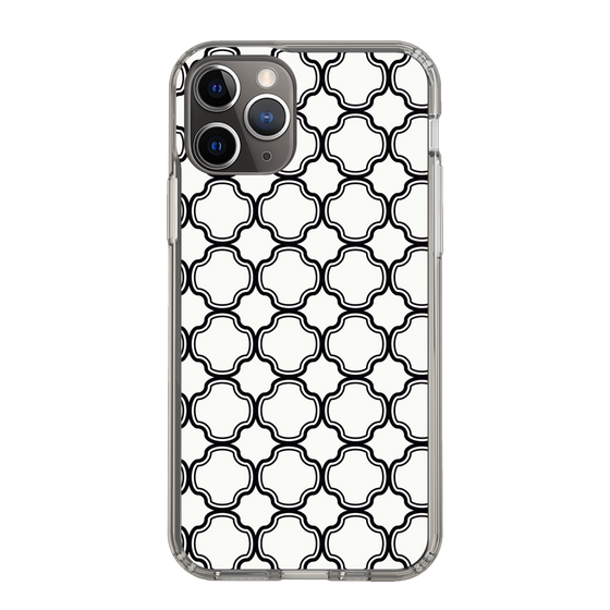 スリムプロテクションケース［ Moroccan3 - Black ］