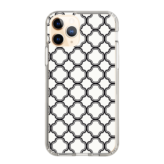 スリムプロテクションケース［ Moroccan3 - Black ］
