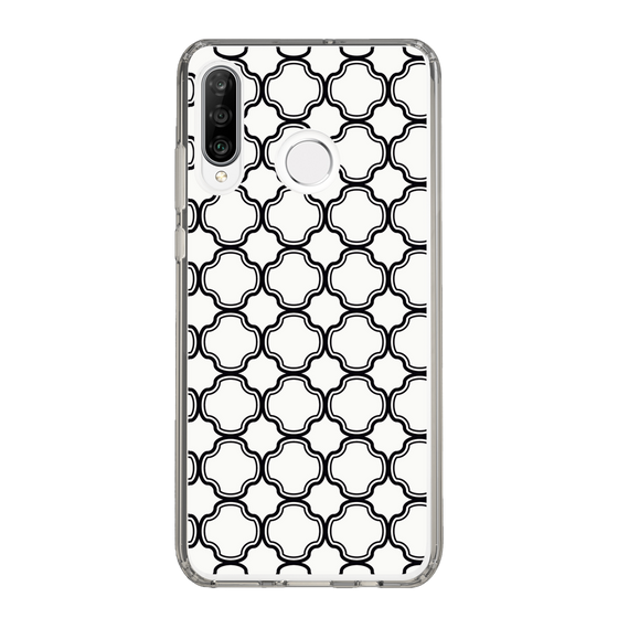 スリムプロテクションケース［ Moroccan3 - Black ］