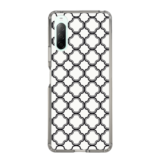 スリムプロテクションケース［ Moroccan3 - Black ］