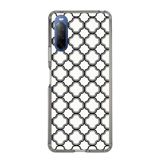 スリムプロテクションケース［ Moroccan3 - Black ］