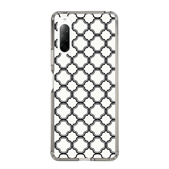 スリムプロテクションケース［ Moroccan3 - Black ］