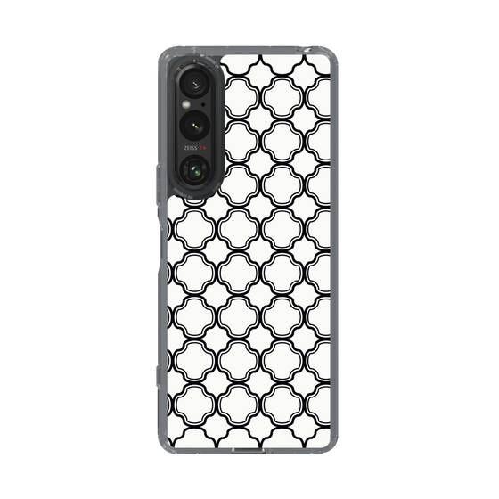 スリムプロテクションケース［ Moroccan3 - Black ］